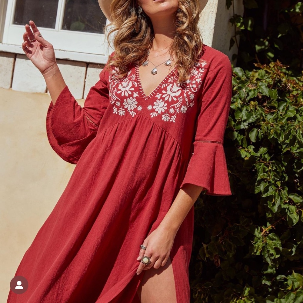 Nine Lives Bazaar Eternity Dress Cotton NWT